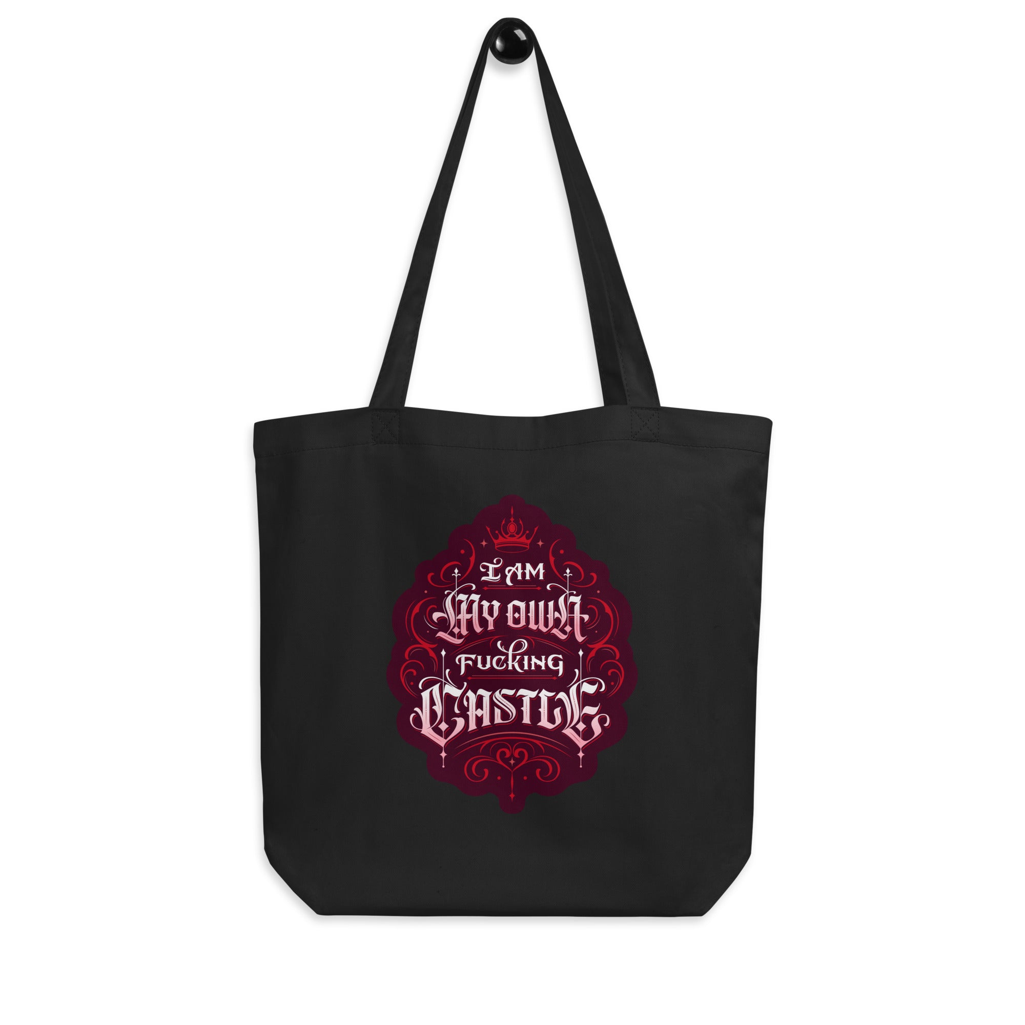 "I am my own fucking castle" eco tote bag