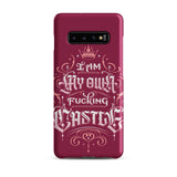 "I am my own fucking castle" Samsung Phone Case