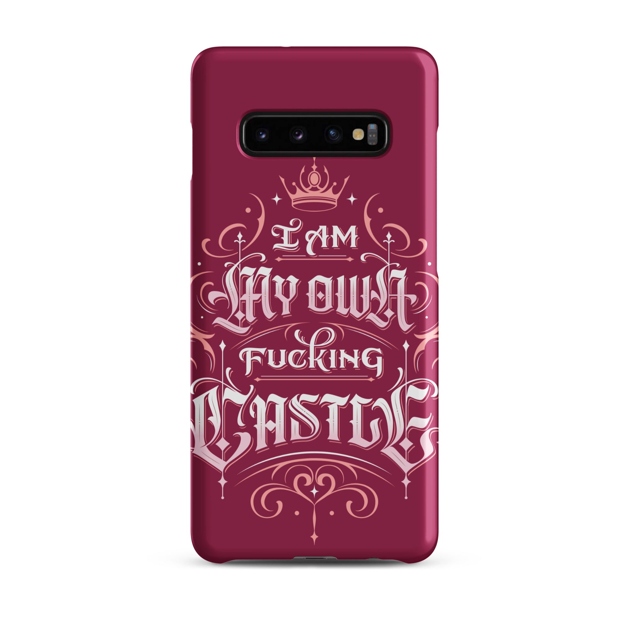 "I am my own fucking castle" Samsung Phone Case