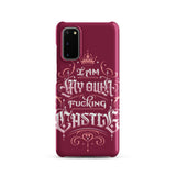 "I am my own fucking castle" Samsung Phone Case